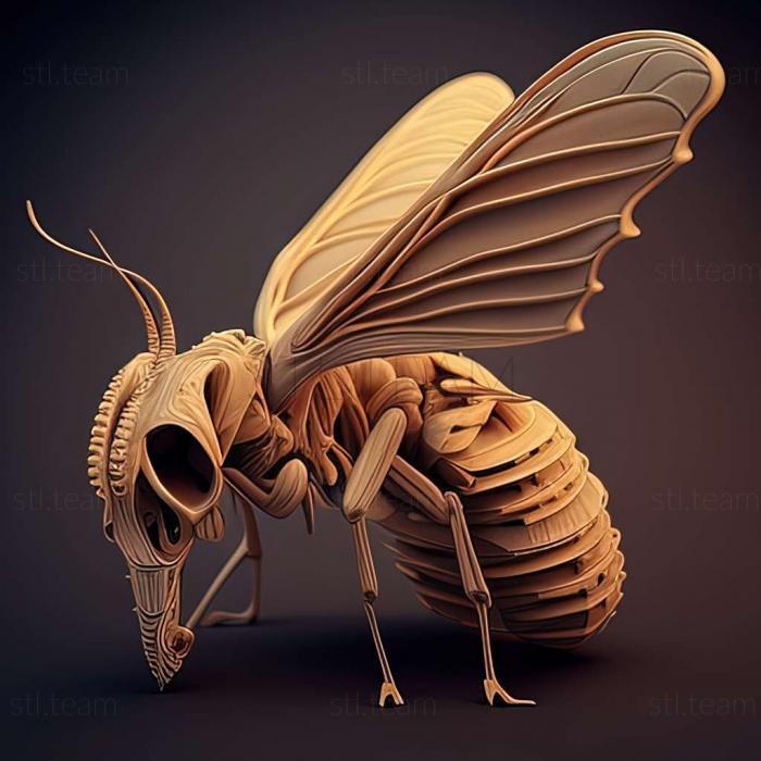 3D модель Rhysothorax rufus (STL)